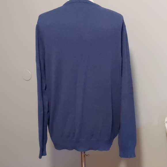 Vineyard Vines Cashmere Heathered Blue Size L - Picture 6 of 7